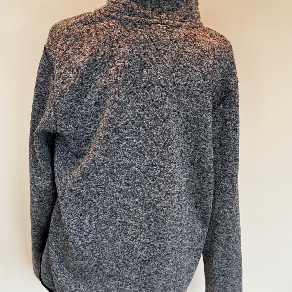 Eddie Bauer Women's Gray Fleece Jacket - Picture 2 of 4